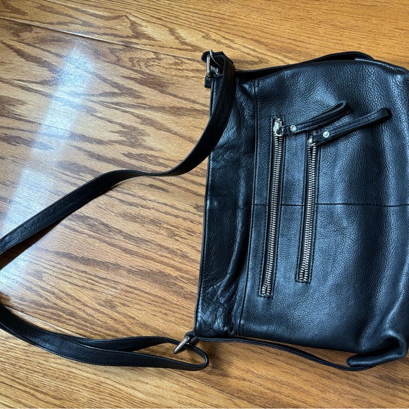 Great American Leatherworks Handbags - Black Leather Crossbody Bag